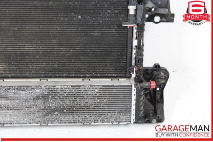 12-18 Audi A6 Engine Water Cooling Radiator A/C Air AC Condenser OEM