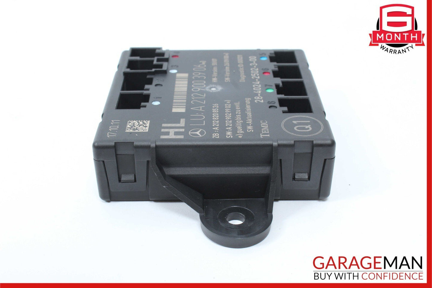 08-14 Mercedes W204 C250 C300 C350 Rear Left Side Door Control Module Unit OEM