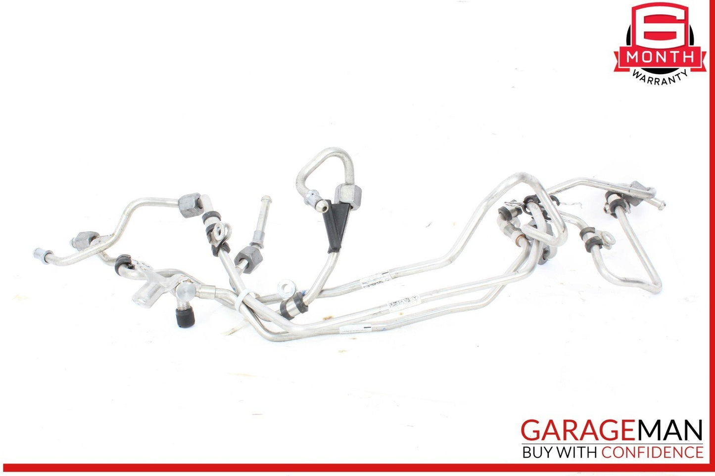 11-20 Mercedes X166 GL450 SL550 S550 High Pressure Fuel Pump Line Set OEM