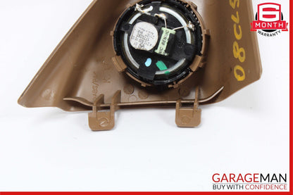 07-14 Mercedes W216 CL550 Front Left Side Door Tweeter Speaker Cover Brown