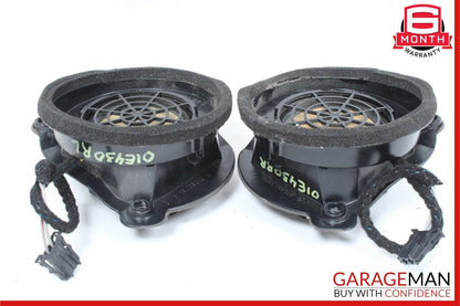 00-03 Mercedes W210 E320 E430 E55 AMG Rear Right & Left Door Audio Speakers Set