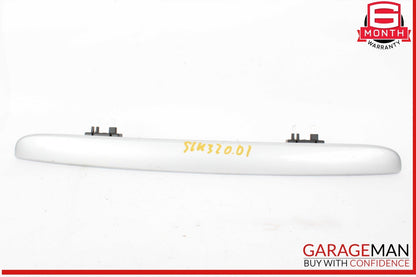 01-04 Mercedes R170 SLK320 SLK230 SLK32 AMG Rear Trunk Lift Gate Handle Trim OEM
