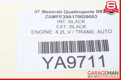 03-13 Maserati Quattroporte M139 Power Steering Chassis Control Module Unit OEM