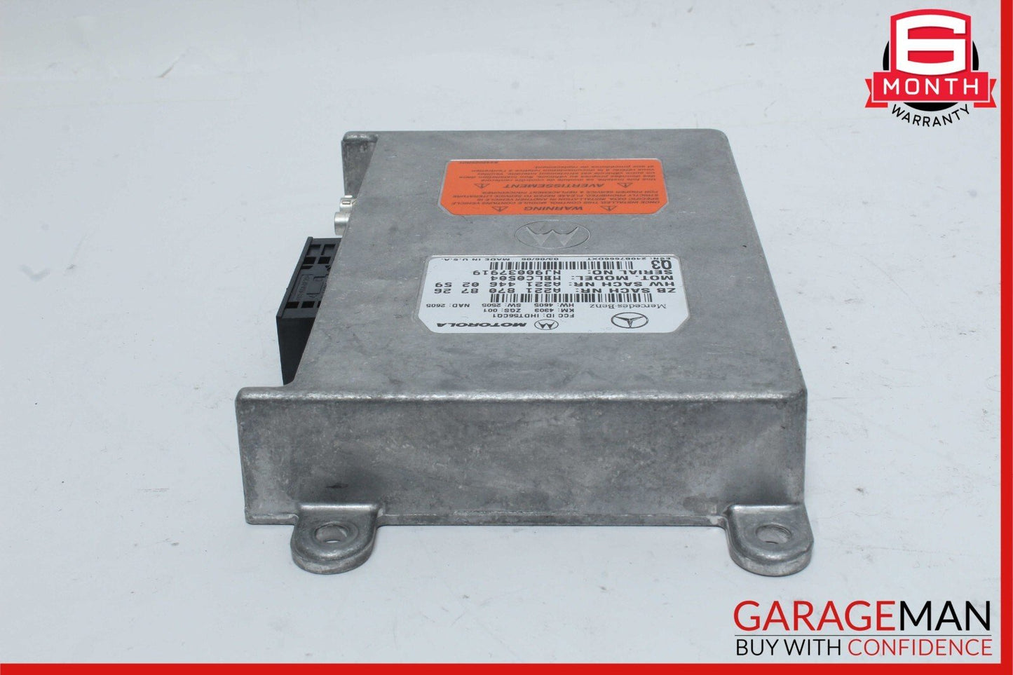 06-14 Mercedes X164 GL450 SL550 S550 Voice Communication Control Module Unit OEM