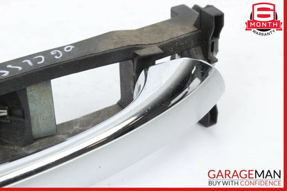 06-11 Mercedes W219 CLS500 Rear Right Side Exterior Door Handle Iridium Silver