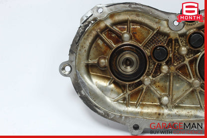 06-13 Mercedes W211 E350 R350 Front Right Engine Timing Chain Cover Plate OEM