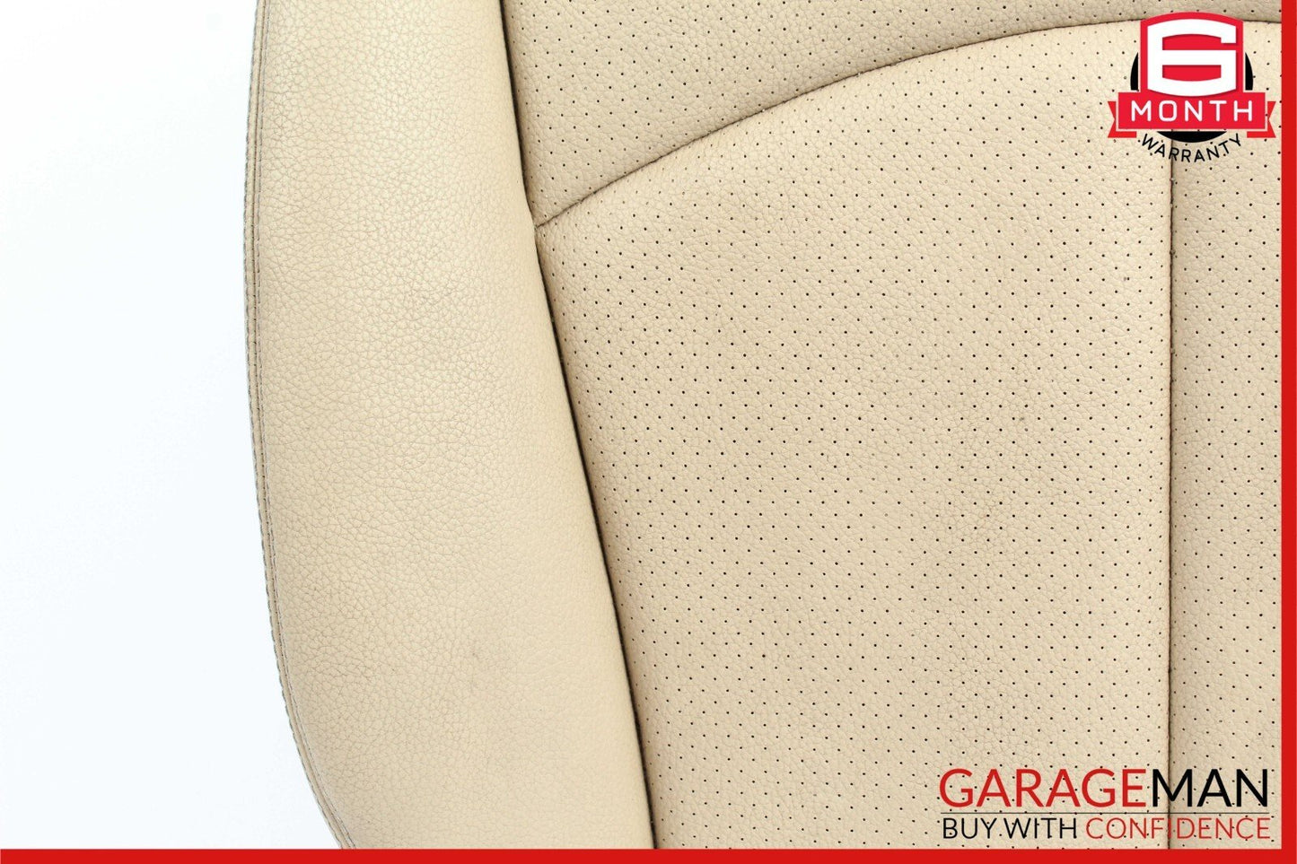 07-09 Mercedes W211 E350 E550 Front Right Lower Bottom Seat Cushion Cover Brown