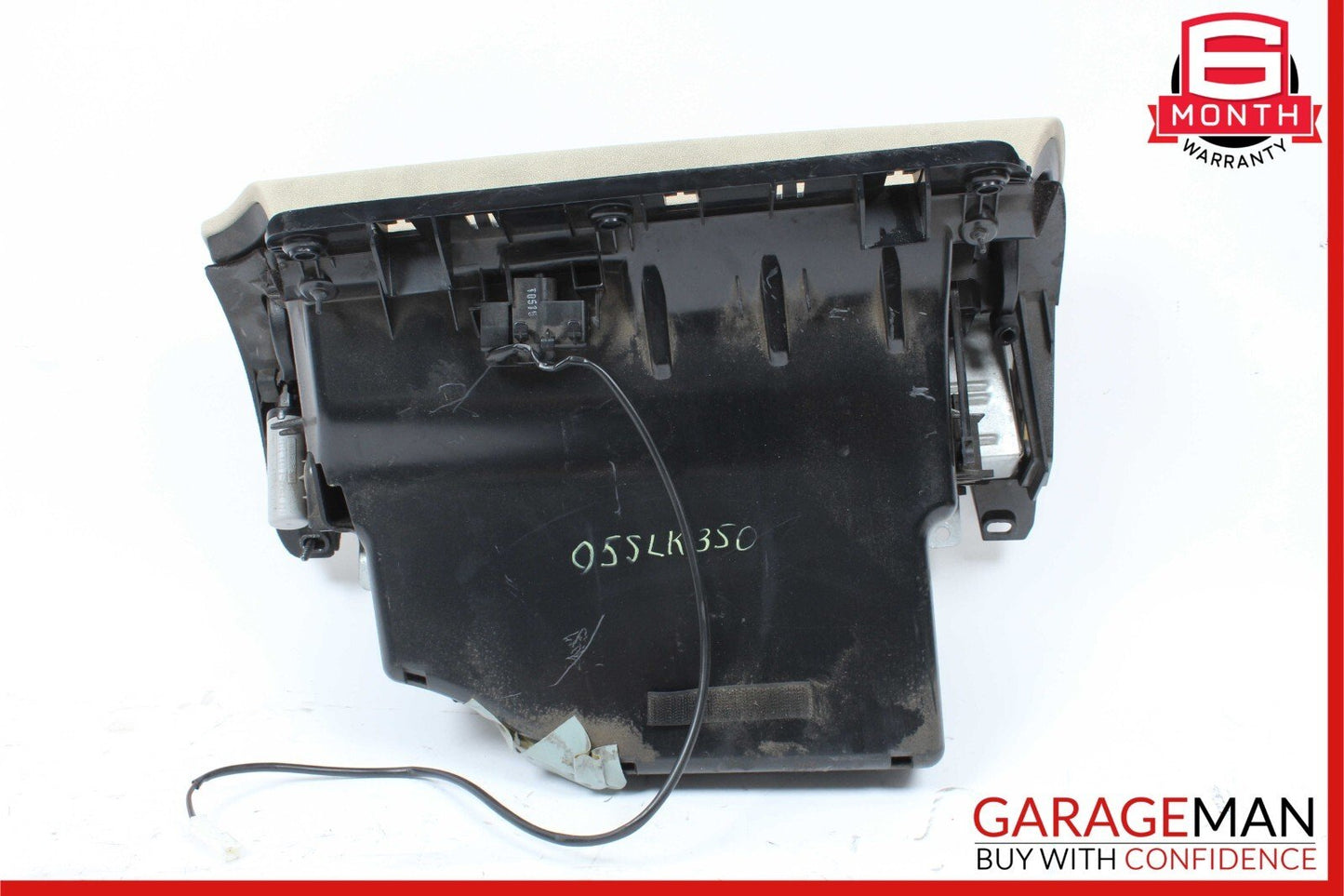 05-11 Mercedes R171 SLK300 SLK350 Dashboard Glove Box Storage Assembly Beige