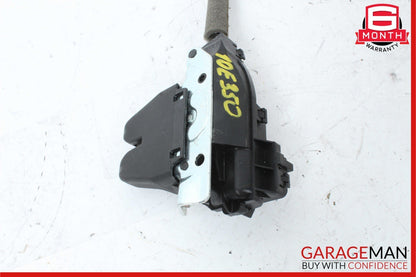 08-17 Mercedes E350 C300 Trunk Lid Latch Lock Actuator w/ Cylinder Lock Latch