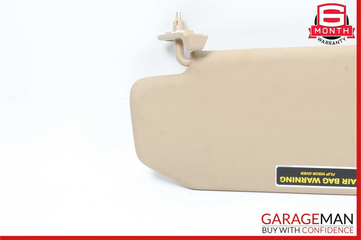 09-13 Mercedes W251 R320 R500 Front Right Side Sun Visor Sun Shade Brown OEM