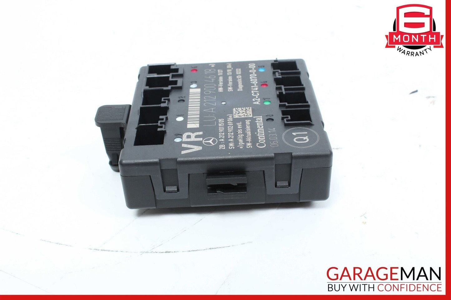 08-18 Mercedes W204 C250 Front Right Passenger Side Door Control Module OEM
