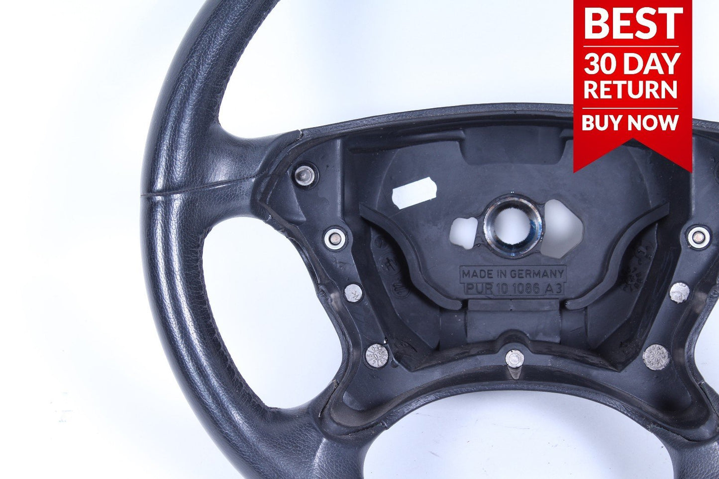 03-09 MERCEDES W209 CLK320 CLK550 STEERING WHEEL BLACK A55 OEM