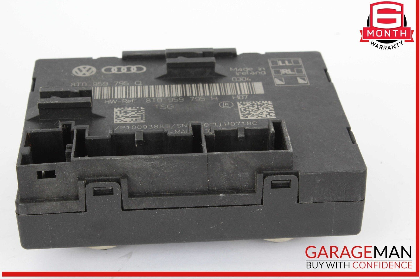 13-16 Audi A4 Rear Left Driver Side Door Control Module Unit 8T0959795Q OEM