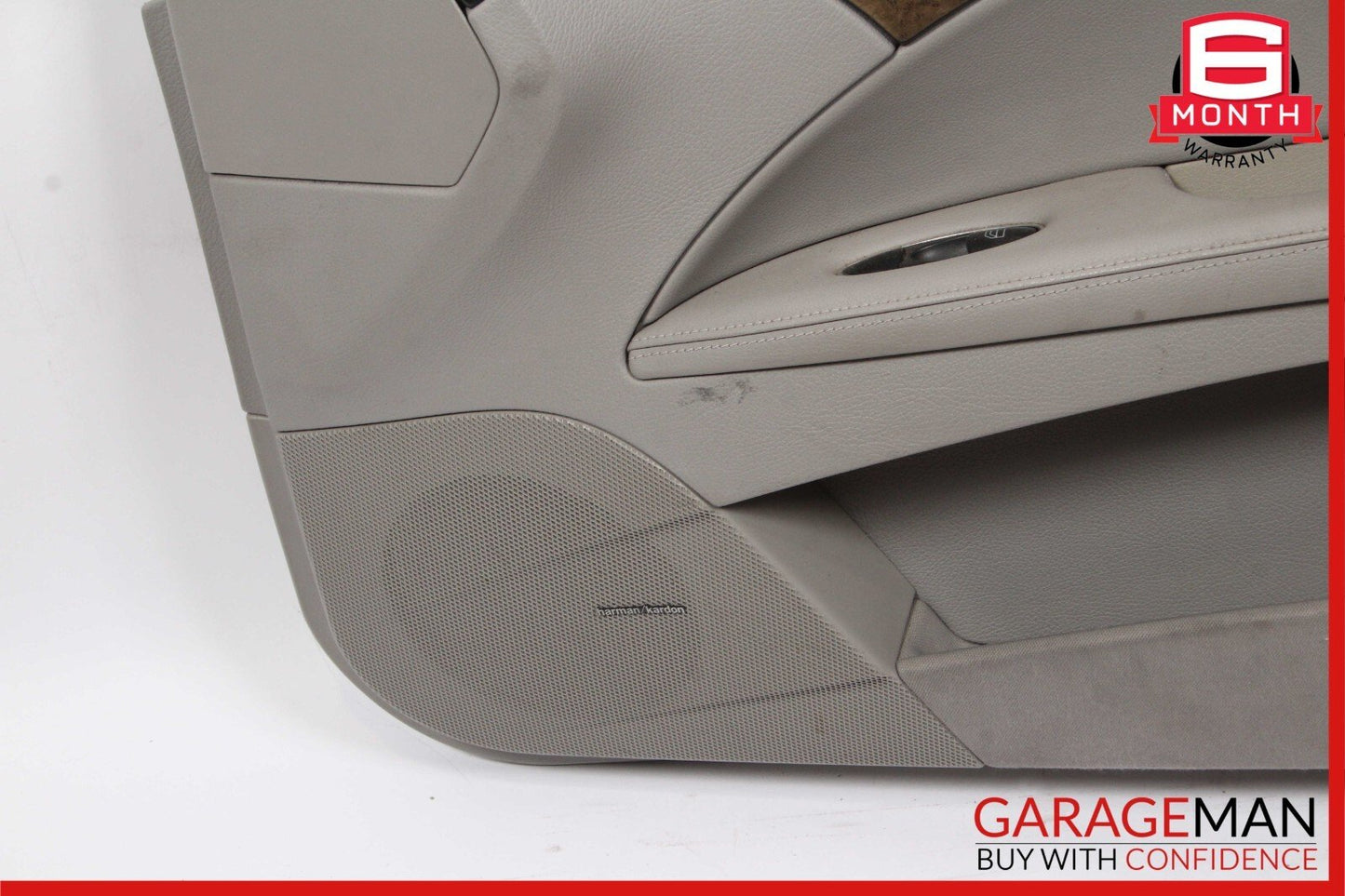 07-09 Mercedes W211 E350 Front Right Side Complete Interior Door Panel Grey