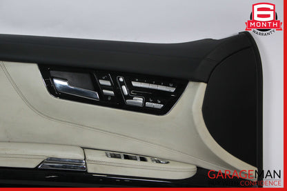 07-14 Mercedes W216 CL63 AMG Front Left Driver Interior Door Panel OEM