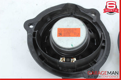 06-11 Mercedes W219 CLS500 Right & Left Side Door Sound Audio Speaker Speakers