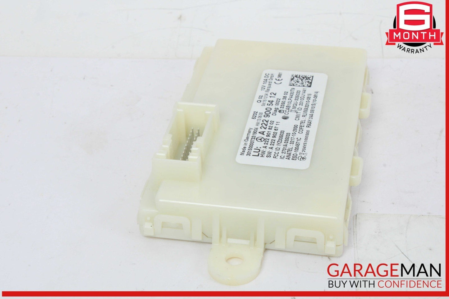 14-19 Mercedes W205 C300 S550 GLC350 Keyless Go Entry Control Module Unit OEM
