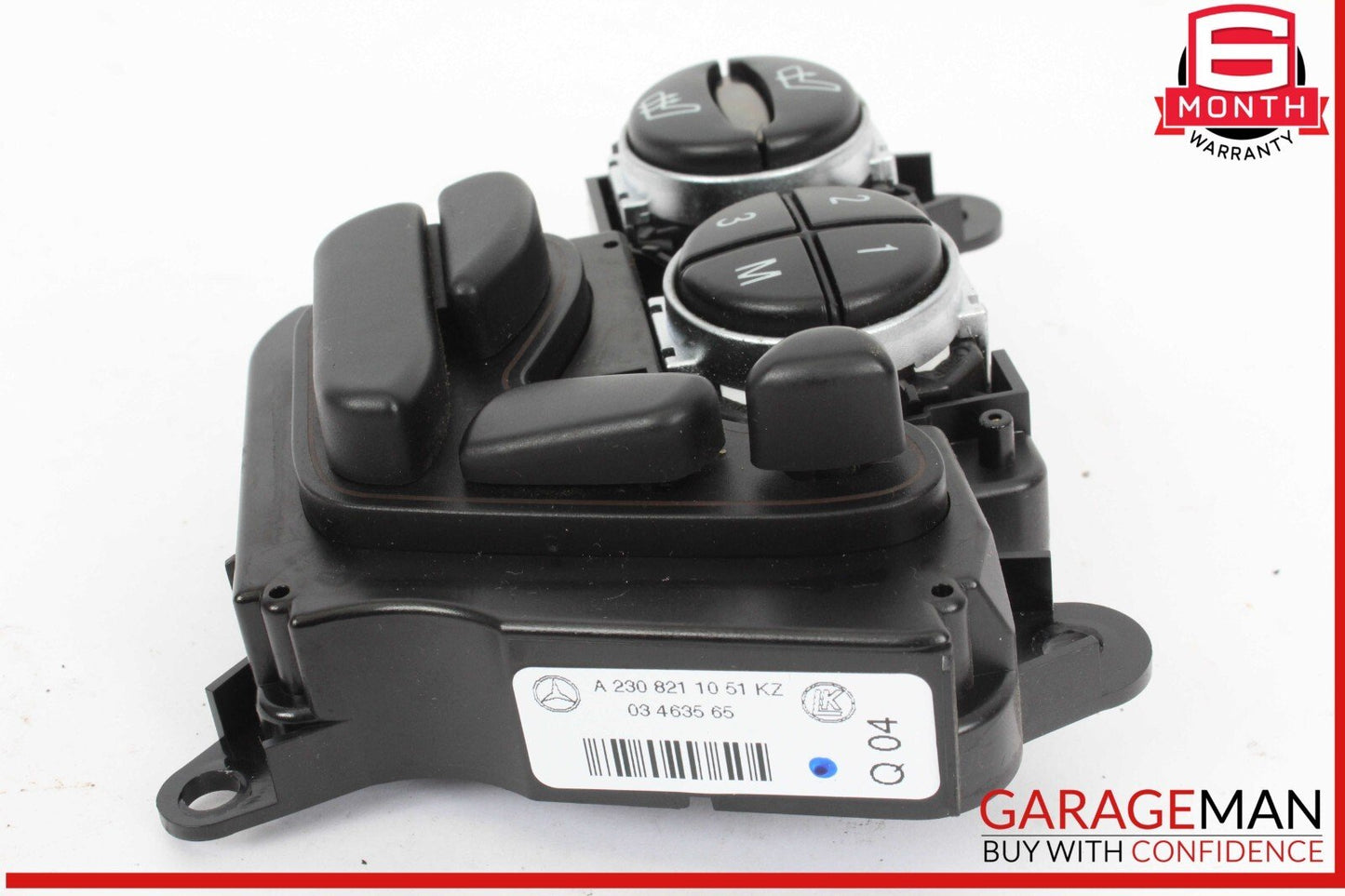 03-08 Mercedes R230 SL500 Front Right Side Seat Adjust Control Switch Module OEM