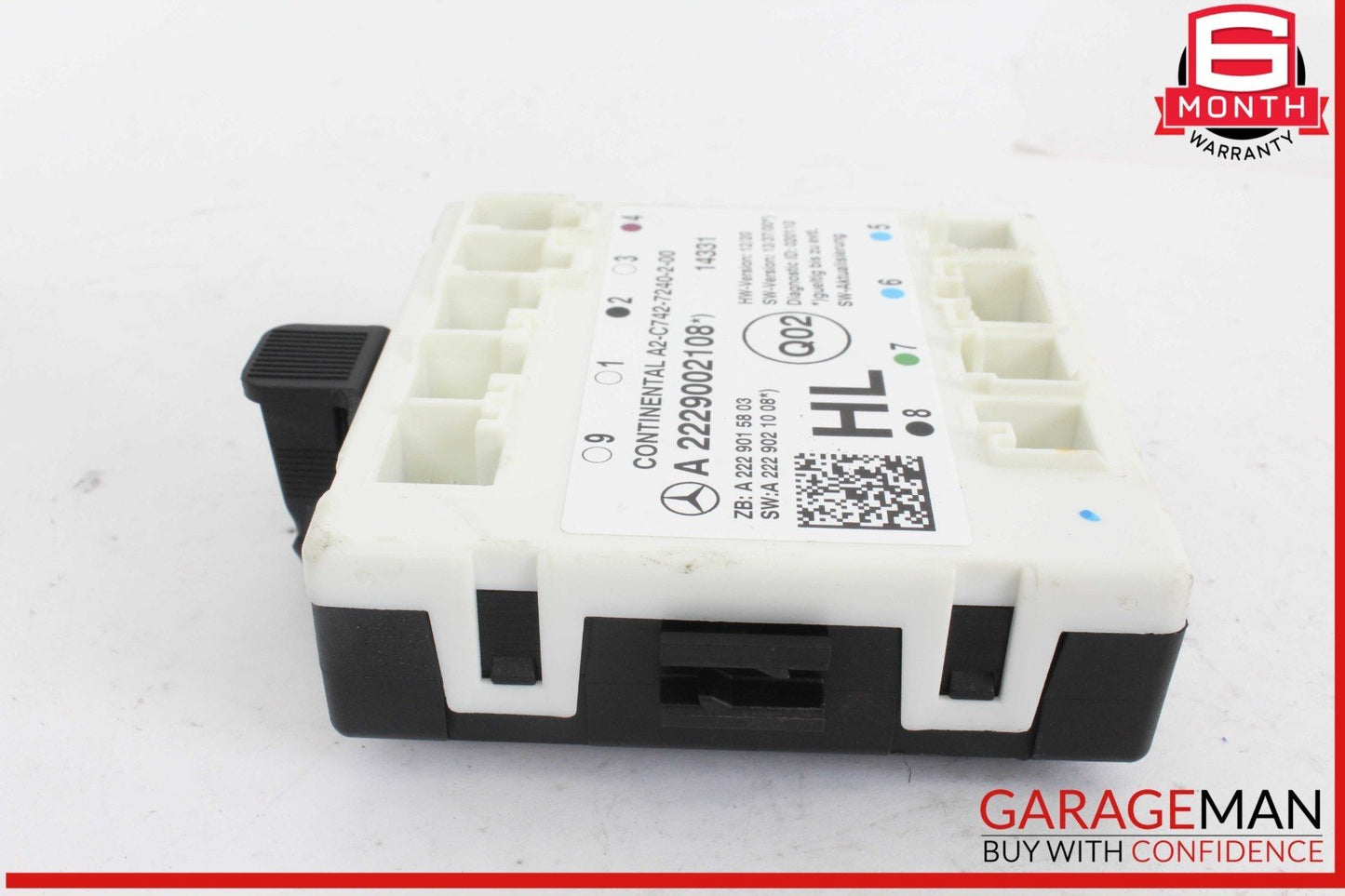 15-20 Mercedes W205 C300 C400 Rear Left Side Door Control Module Unit OEM