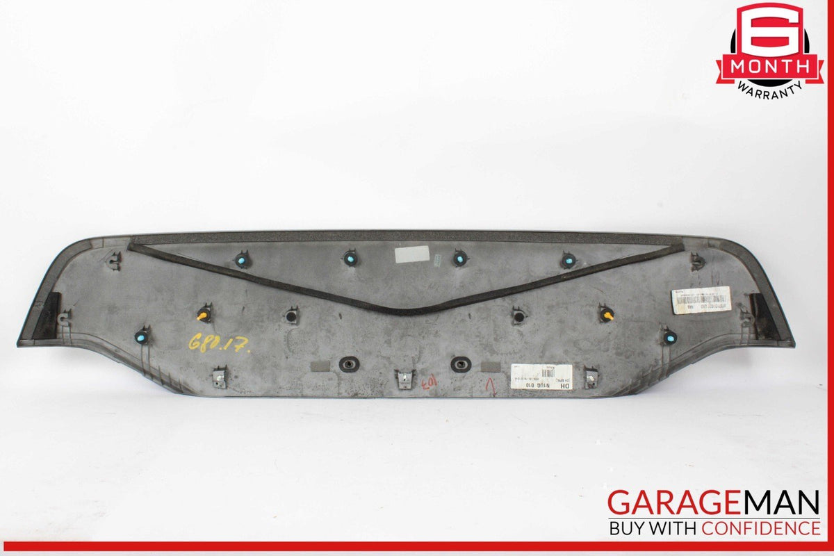 15-19 Hyundai Genesis G80 Rear Trunk Deck Lid Panel License Molding Trim OEM