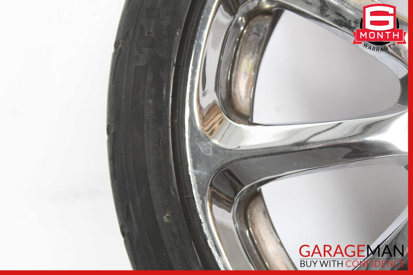 08-10 Maserati Quattroporte Front Wheel Tire Rim 19" OEM
