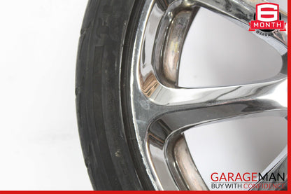 08-10 Maserati Quattroporte Front Wheel Tire Rim 19" OEM