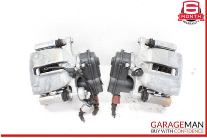 12-17 Audi A7 A6 Rear Left & Right Side Brake Calipers Set of 2 Pc OEM