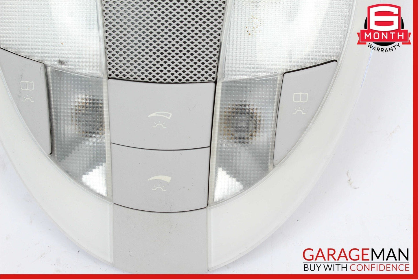 03-11 Mercedes W211 E320 E55 CLS550 Rear Overhead Dome Light Gray 2118206601 OEM