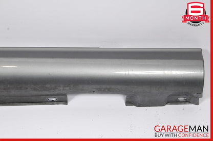 08-14 Mercedes W204 C250 AMG Sport Sedan Right Side Rocker Skirt Panel Silver