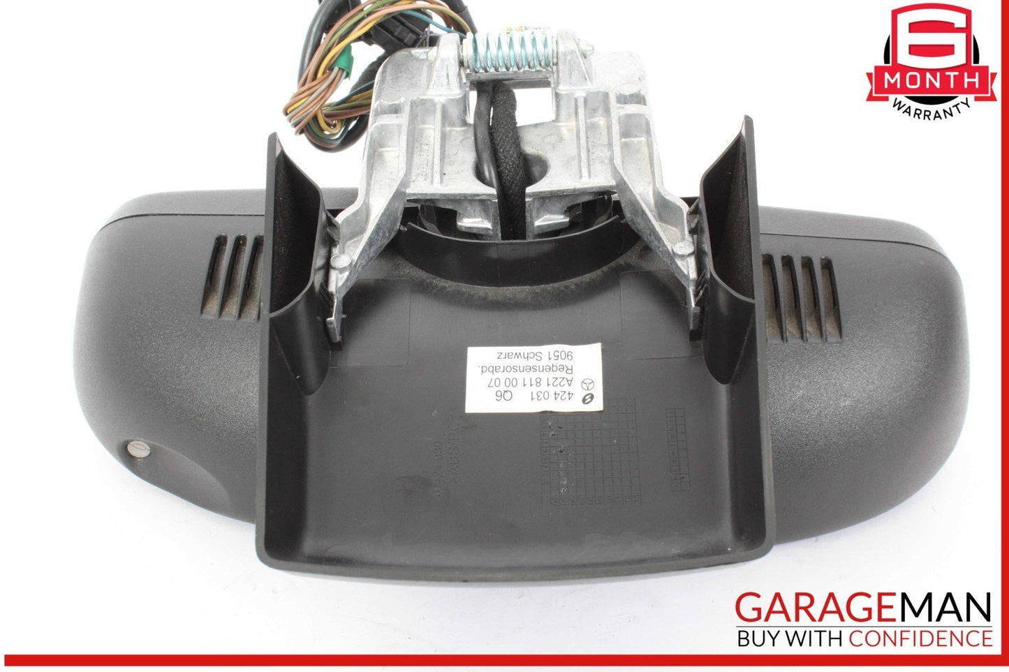 07-09 Mercedes W221 S550 S63 AMG S600 Interior Rear View Mirror Gray OEM
