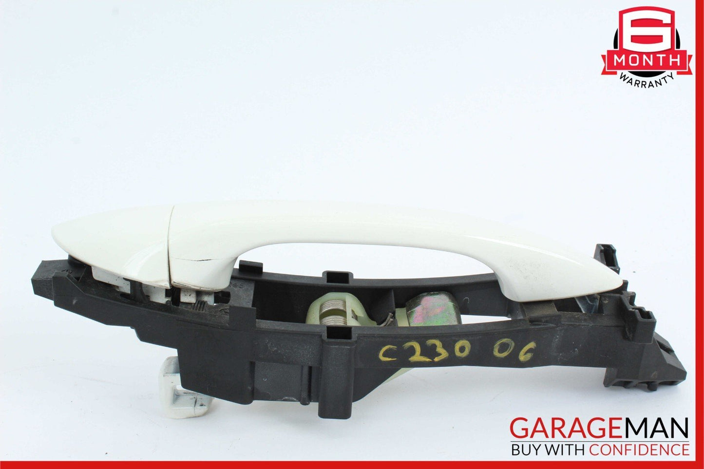 05-07 Mercedes W203 C230 C280 Rear Right Exterior Door Handle White