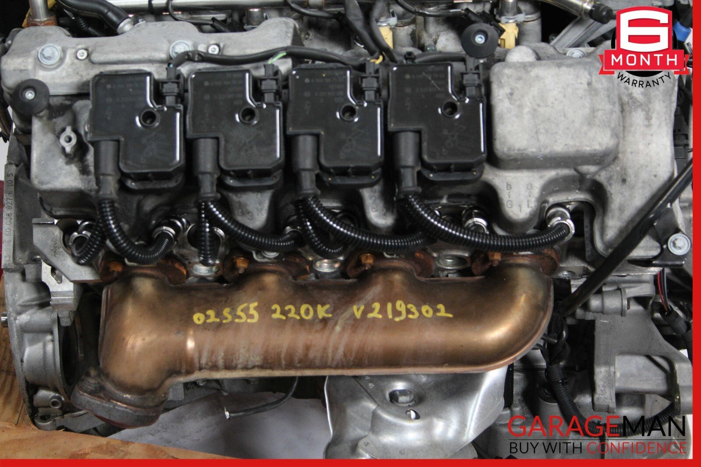 01-02 Mercedes W215 CL55 S55 AMG 5.5L Complete Engine Motor Block Assy 220k