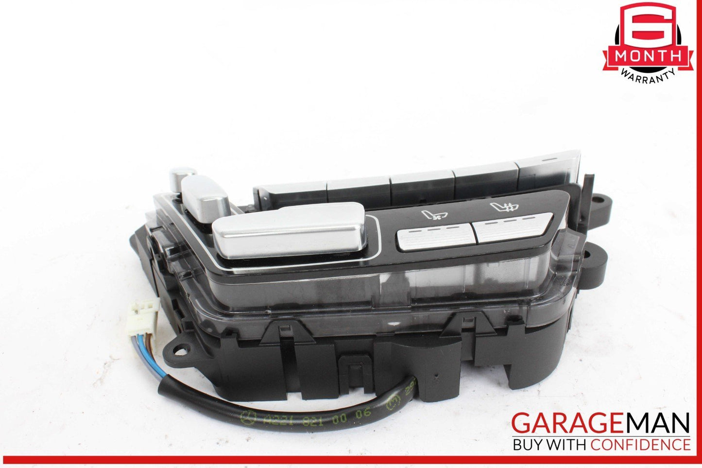 07-13 Mercedes W221 S550 S400 Front Left Side Seat Control Switch OEM