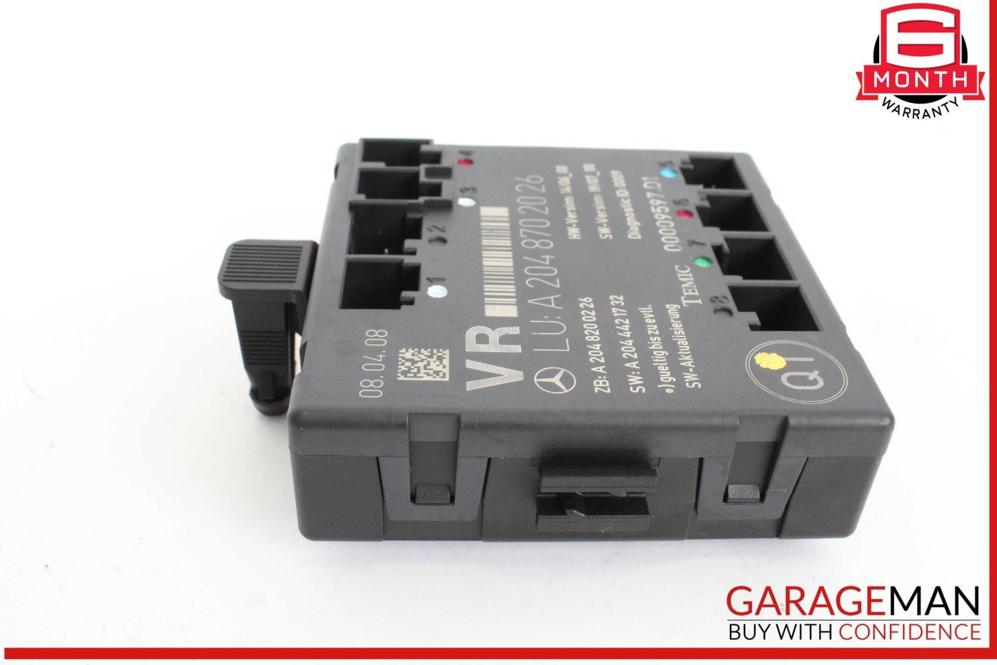 08-14 Mercedes W204 C300 Front Right Side Door Control Module 2048702026 OEM