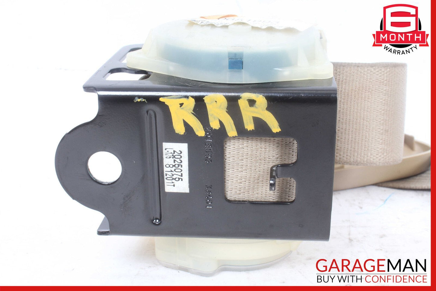 05-11 Cadillac STS Rear Center Middle Seatbelt Seat Belt Retractor OEM
