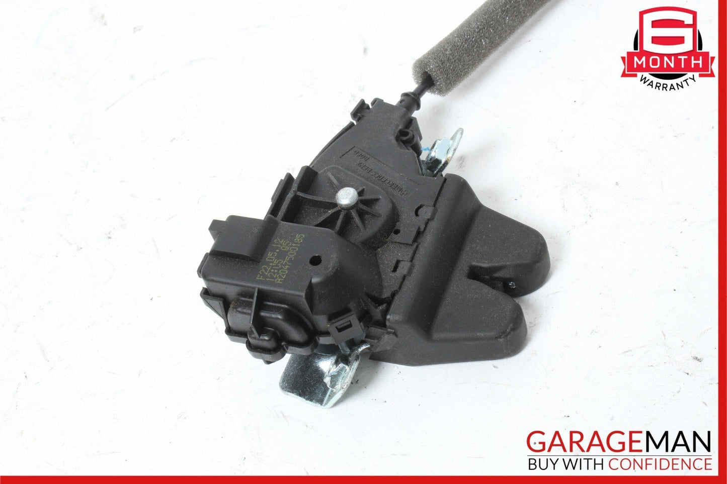 08-17 Mercedes C250 E350 Trunk Lid Latch Lock Actuator w/ Cylinder Lock Latch