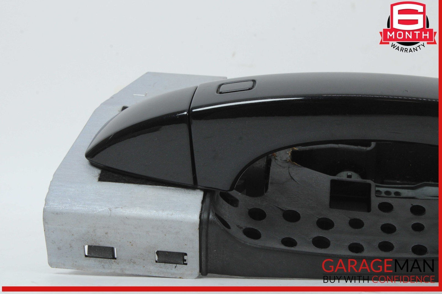 17-24 Audi Q7 Front Left Driver Side Exterior Door Handle Black 4M1837885 OEM