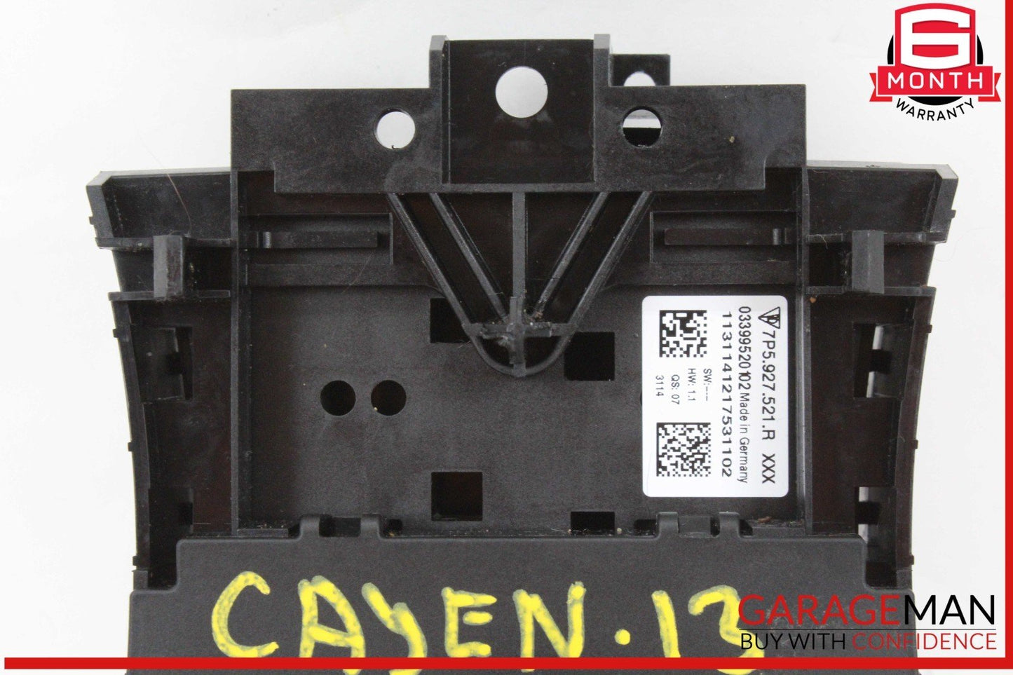 11-14 Porsche Cayenne 958 AWD Suspension Mode Selector Switch Panel OEM