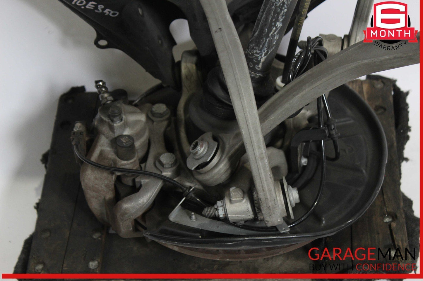 10-16 Mercedes W212 E550 Rear Left Spindle Knuckle Hub Bearing CV Shaft Assembly