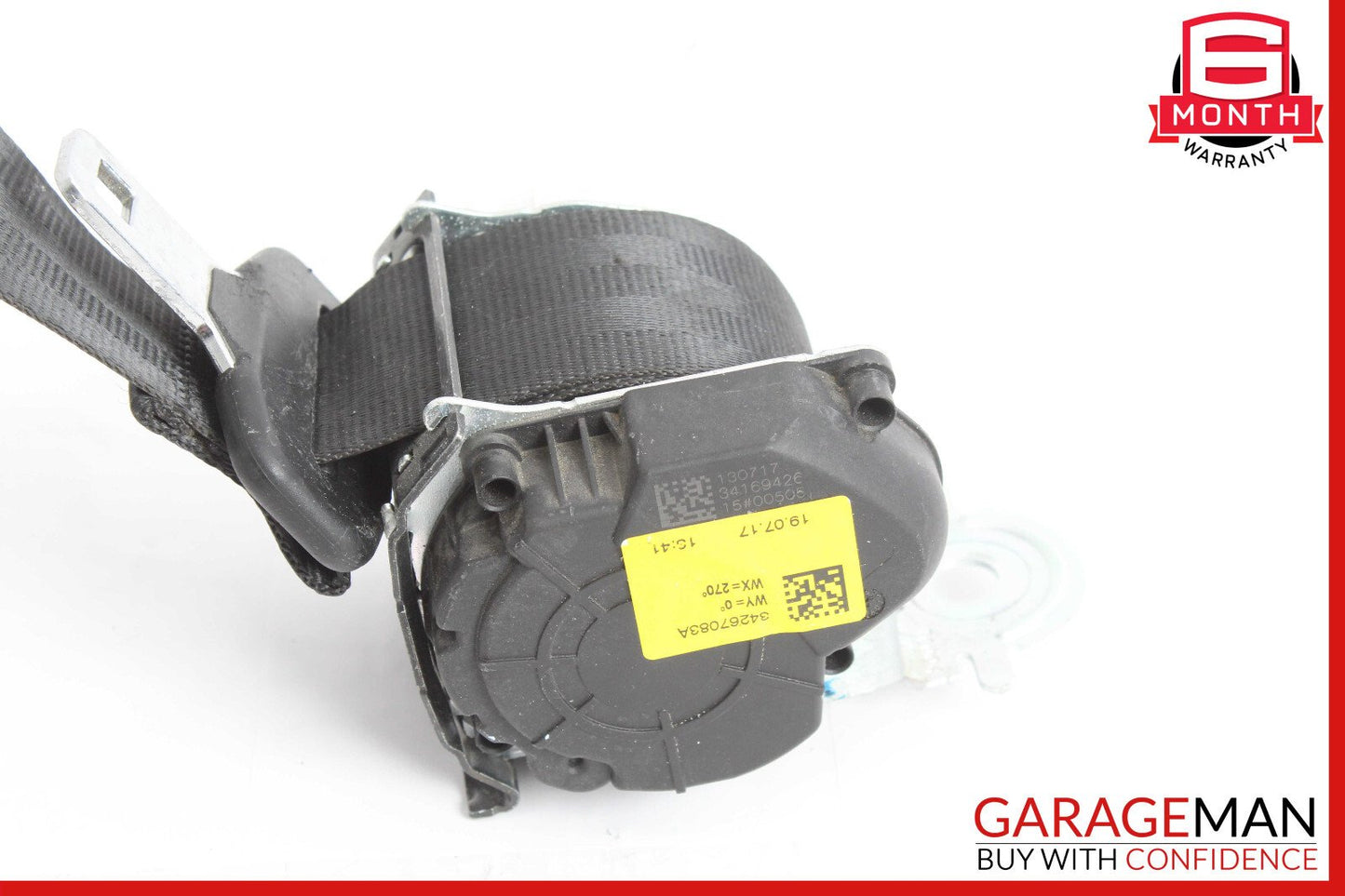 17-22 Alfa Romeo Stelvio Rear Right Seatbelt Seat Belt Retractor OEM