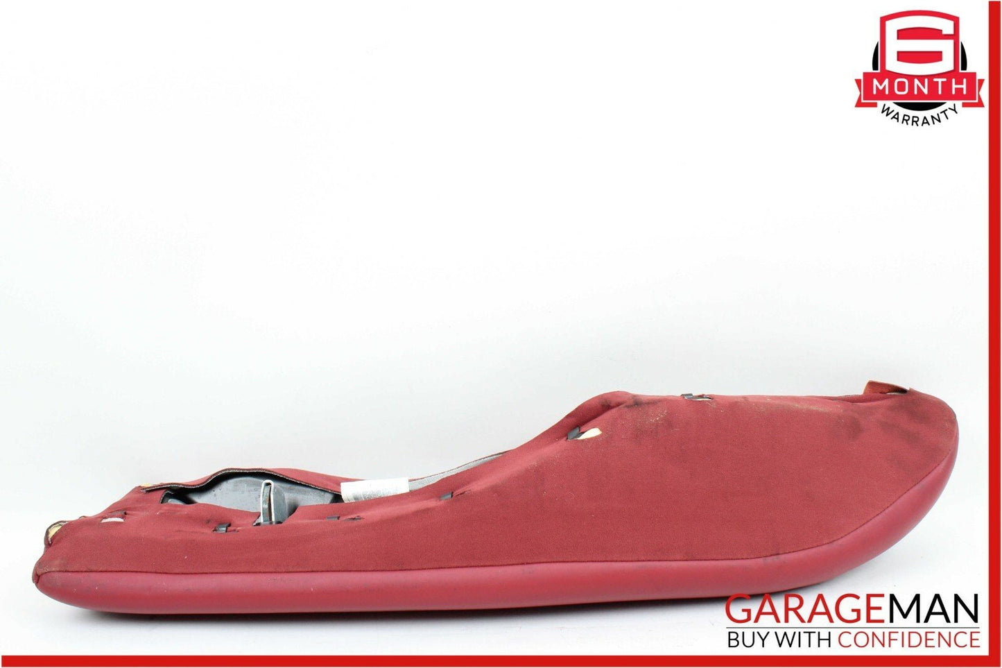 14-18 Maserati Quattroporte Rear Left Side Seat Bolster Cushion Pad Cover Red
