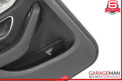 15-18 Mercedes W205 C300 C350e C400 Rear Left Side Interior Door Panel OEM