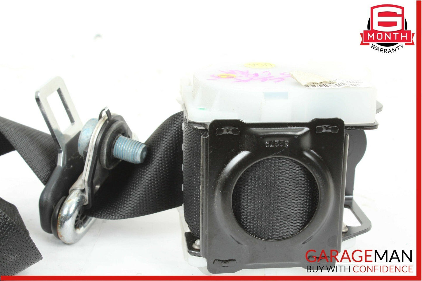 03-09 Mercedes W209 CLK500 Rear Right Side Seatbelt Seat Belt Retractor Black
