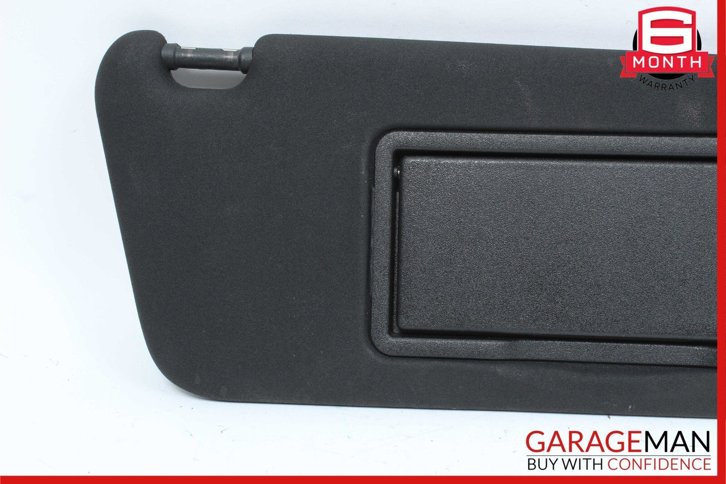 08-14 Mercedes W204 C250 Front Right Side Sun Visor Sunvisor Shade Black OEM