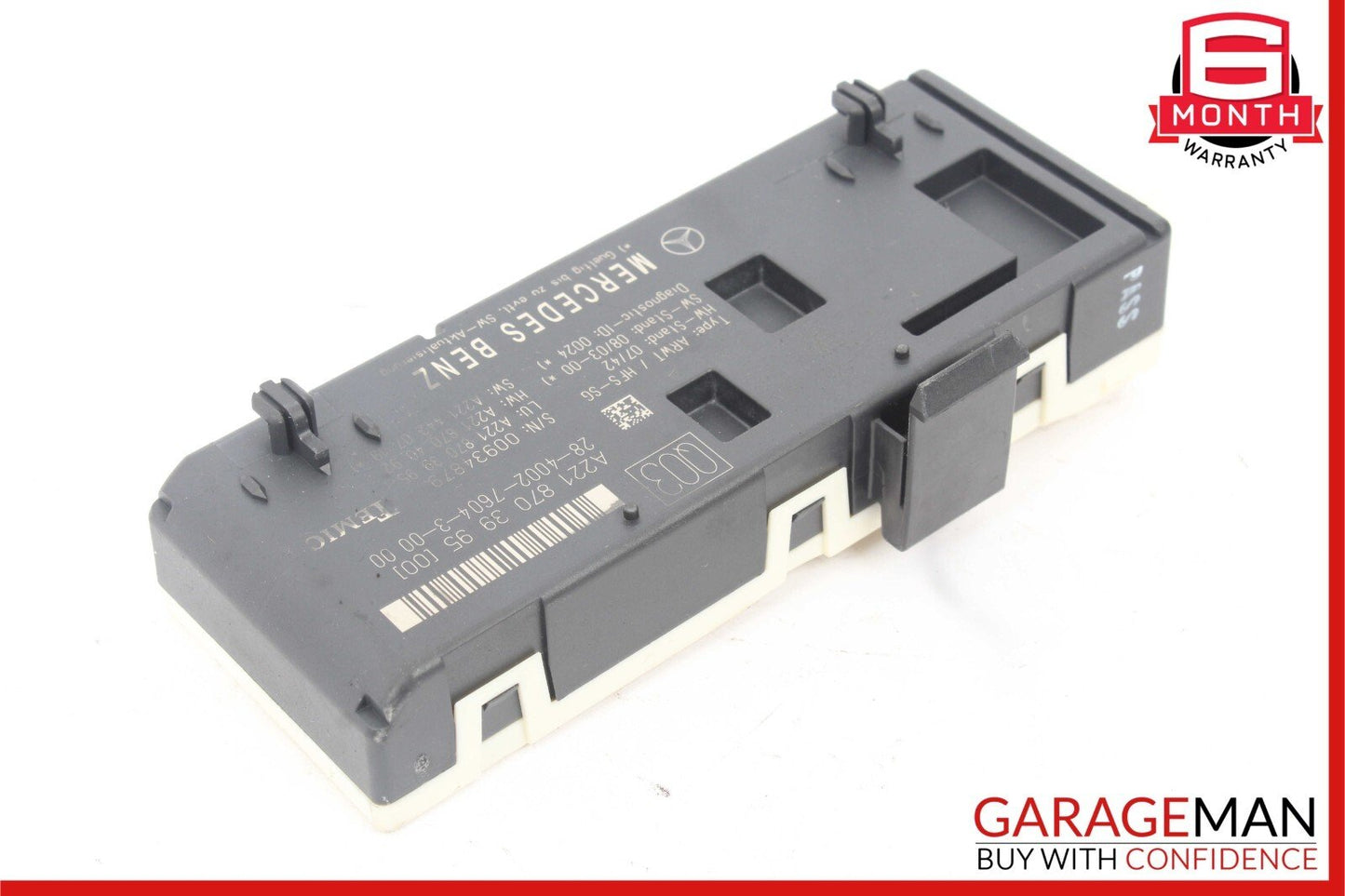 07-13 Mercedes W221 S500 CL550 Trunk Release Remote Open Close Module Unit OEM