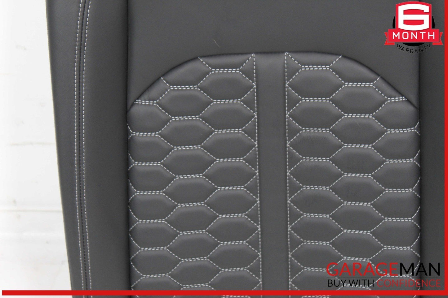 18-23 Audi RS5 Rear Left Side Upper Seat Cushion Black OEM