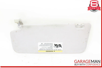 03-09 Mercedes W211 E350 Front Right Side Sunvisor Sun Visor Gray 2118100410 OEM