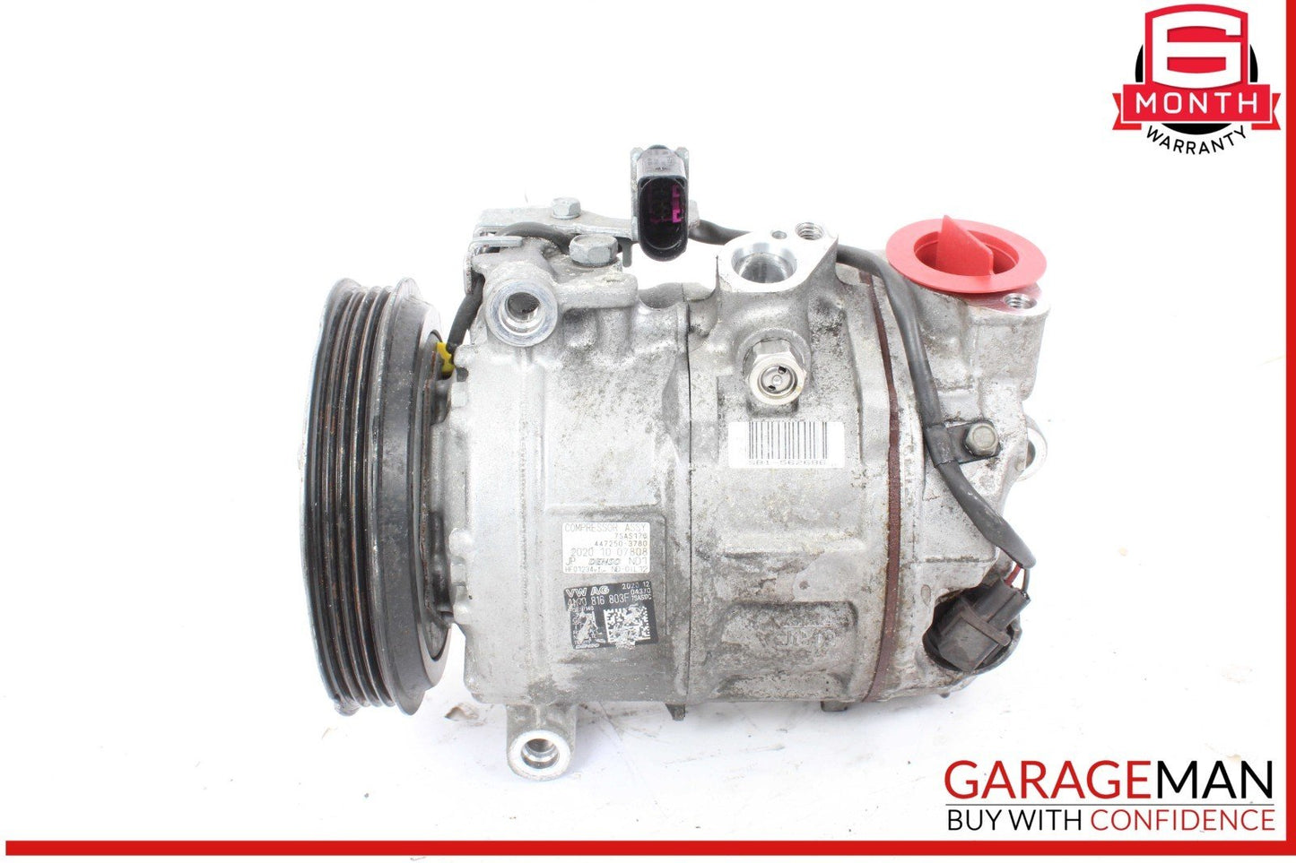 19-24 Audi Q7 AC A/C Air Conditioning Compressor Denso 4M0816803F OEM