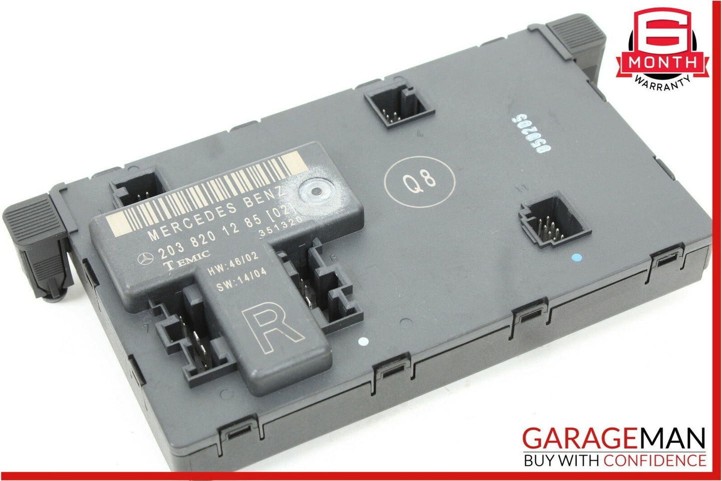01-07 Mercedes W203 C230 Front Right Door Control Module OEM