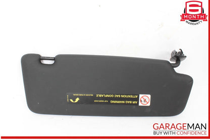 14-17 Audi SQ5 Front Left Driver Side Sun Visor Sunvisor Black 8U0857551F OEM